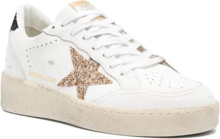 Golden Goose Ball Star Leren Sneakers White Dames