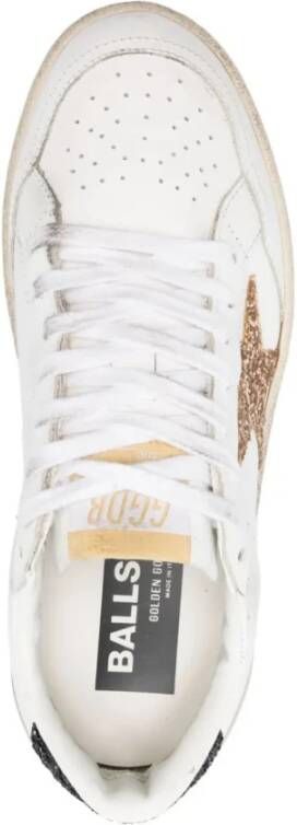 Golden Goose Ball Star Leren Sneakers White Dames