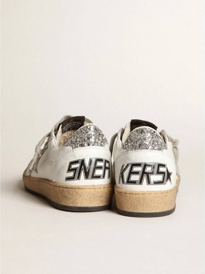 Golden Goose Ball Star Nappa Leren Sneakers White Dames