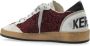 Golden Goose Rode Sneakers met Contrasterende Details Multicolor Dames - Thumbnail 5