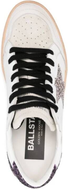 Golden Goose Ball Star Suède Leren Sneakers White Dames