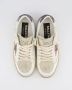 Golden Goose Glitter Sneakers met Gebarsten Leren Neus White Dames - Thumbnail 11