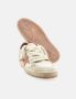 Golden Goose Beige Ster Leren Sneakers met Geel Suède Beige Dames - Thumbnail 5