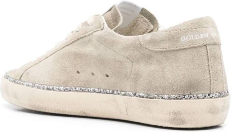 Golden Goose Beige Veterschoenen Sneakers Gray Dames