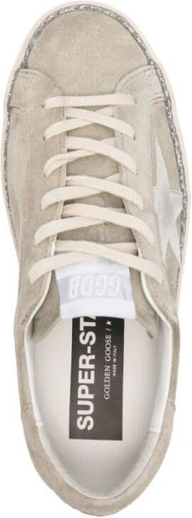 Golden Goose Beige Veterschoenen Sneakers Gray Dames