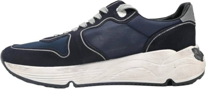 Golden Goose Blauw Marine Hardloopsneakers Blue Heren