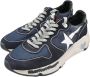 Golden Goose Blauw Marine Hardloopsneakers Blue Heren - Thumbnail 3