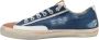 Golden Goose Blauwe Jeans Witte Ster Sneakers Blue Dames - Thumbnail 2