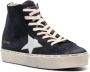 Golden Goose Blauwe Nacht Leren Ster Sneakers Blue Dames - Thumbnail 2