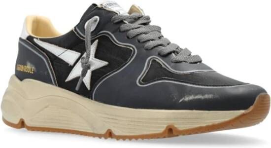 Golden Goose Blauwe Nylon Hardloopkalf Sneakers Multicolor Heren