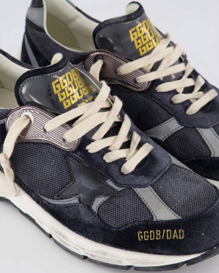 Golden Goose Blauwe Running Dad Sneakers Blue Heren