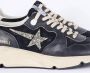 Golden Goose Blauwe Running Sole Sneakers Blue Dames - Thumbnail 4