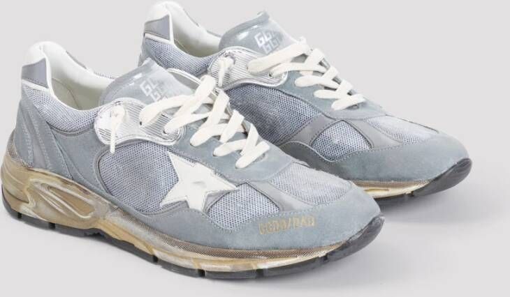 Golden Goose Blauwe Sneakers Aw24 Stijl Blue Heren