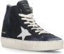 Golden Goose Blauwe Suède Hoge Top Sneakers Blue Dames - Thumbnail 3