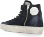 Golden Goose Blauwe Suède Hoge Top Sneakers Blue Dames - Thumbnail 4