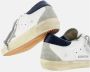 Golden Goose Blauwe Super-Star Sneakers Handgemaakt in Italië White Heren - Thumbnail 5