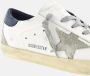 Golden Goose Blauwe Super-Star Sneakers Handgemaakt in Italië White Heren - Thumbnail 7