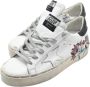 Golden Goose Bloemen Hi-Star Sneakers White Heren - Thumbnail 3