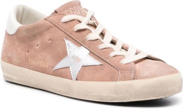 Golden Goose Blush Pink Sneakers met Ster Patch Pink Dames