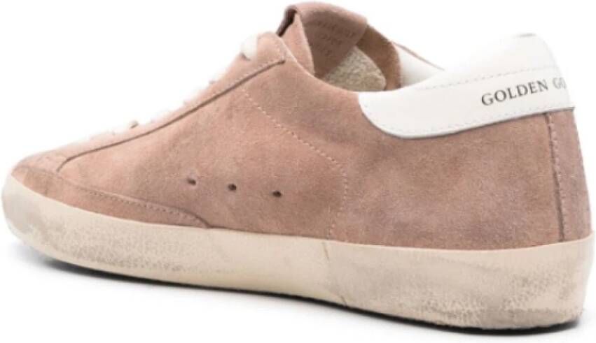 Golden Goose Blush Suede Star Sneakers Italië Pink Dames