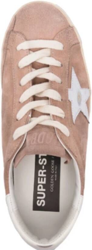 Golden Goose Blush Suede Star Sneakers Italië Pink Dames