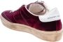 Golden Goose Bordeaux Fluweel Sneakers Ronde Neus Purple Dames - Thumbnail 4