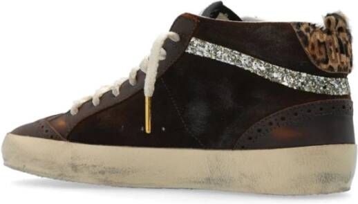 Golden Goose Bruin Suede Ster Sneakers Brown Dames