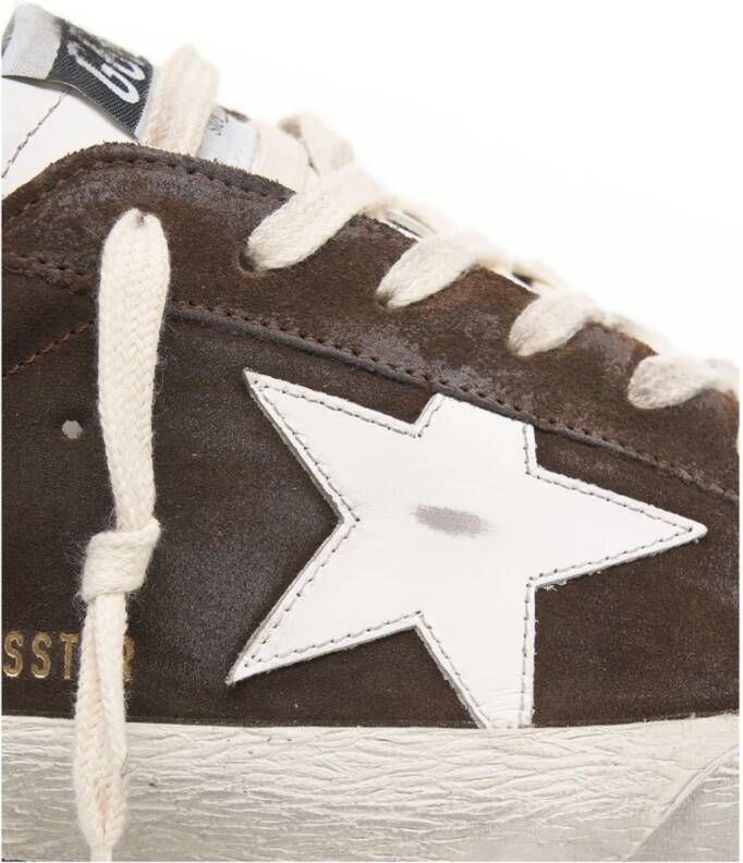 Golden Goose Bruine Klassieke Sneakers voor Mannen Brown Heren