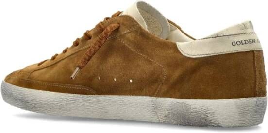 Golden Goose Bruine Sneakers met Sterpatch Brown Heren