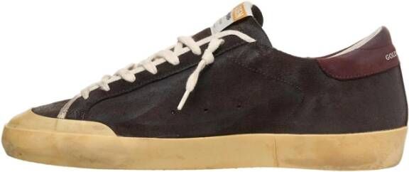 Golden Goose Bruine Sneakers met Unieke Stijl Brown Heren