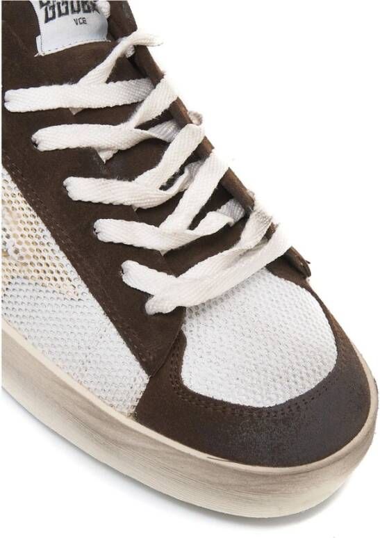 Golden Goose Bruine Sneakers voor Mannen Aw24 Brown Heren