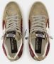 Golden Goose Burgundy Leren Mid Star Sneakers Red Dames - Thumbnail 4