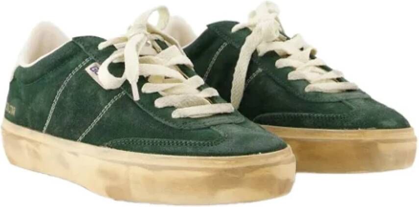 Golden Goose Canvas sneakers Green Dames