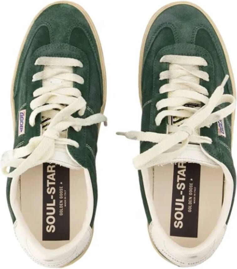 Golden Goose Canvas sneakers Green Dames