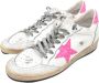 Golden Goose Crack leer glitter ster sneakers White Dames - Thumbnail 3