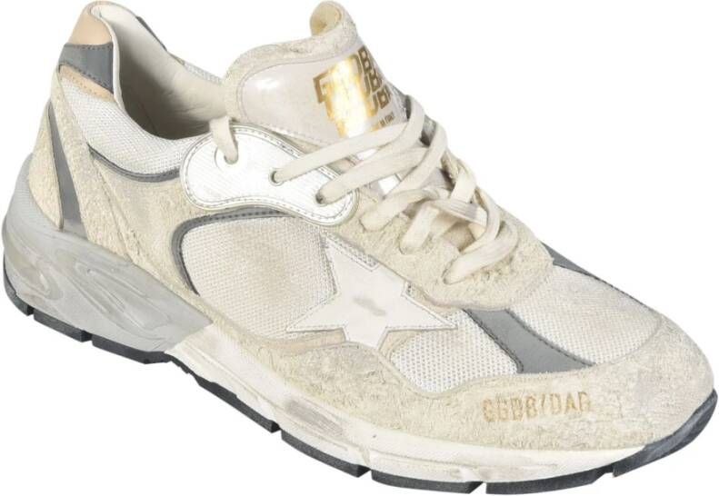 Golden Goose Dad-Star Chunky Witte Sneakers Multicolor Heren