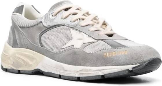 Golden Goose Dad-Star Lage Sneakers Grijs Heren