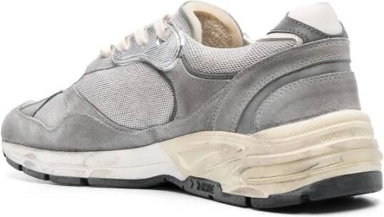 Golden Goose Dad-Star Lage Sneakers Grijs Heren