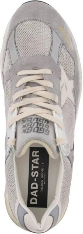 Golden Goose Dad-Star Mesh Sneakers met Suède Details Gray Heren