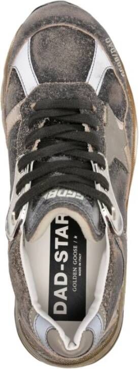 Golden Goose Dad-Star Sneakers met Vetersluiting Black Dames