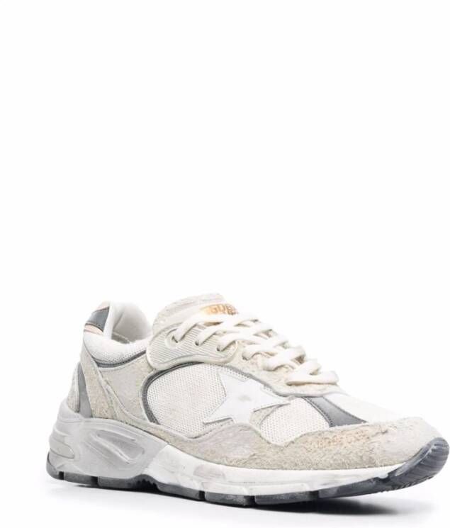 Golden Goose Dad-Star Witte Sneakers White Dames