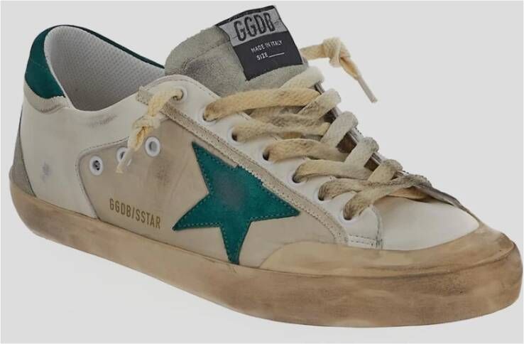 Golden Goose Dubbele Kwartaal Sneakers Leren Schoenen Multicolor Heren