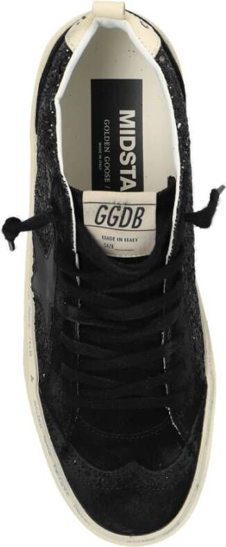 Golden Goose Enkellaagse sneakers 'Hi Mid Star Classic' Black Dames