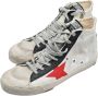 Golden Goose Francy White Red Black Sneakers White Heren - Thumbnail 3