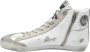 Golden Goose Francy White Red Blue Silver Sneakers Gray Heren - Thumbnail 2