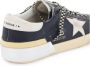 Golden Goose Gebruikte leren sneakers met contrastster en hiel detail Blue Heren - Thumbnail 4