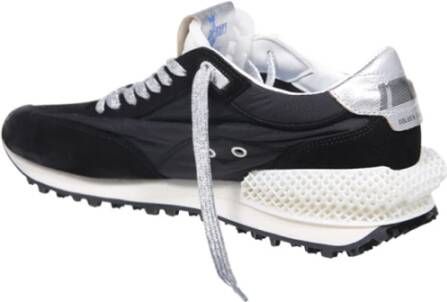 Golden Goose Gedrukte sterren hardloopschoenen Black Heren