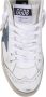 Golden Goose Gelamineerd leren golf suède sneakers White Dames - Thumbnail 3