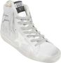 Golden Goose Gelamineerd Suède Ster Glitter Leren Sneakers White Dames - Thumbnail 2