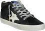 Golden Goose Gelamineerde Mid Star Stella Sneakers Black Dames - Thumbnail 2